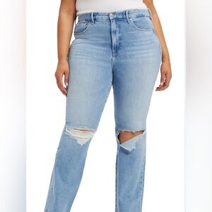 NEW ✨Good American High Rise Blue Jeans